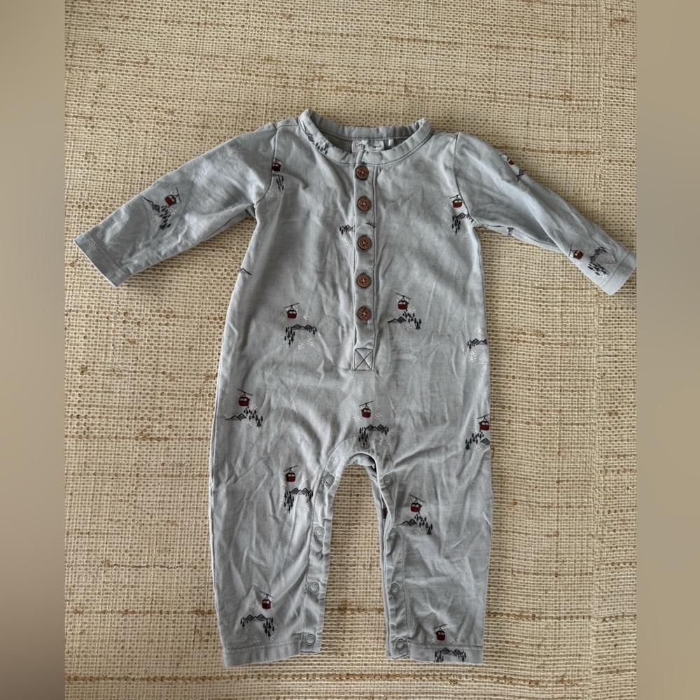 City Mouse Ski Lift Winter One Piece 3-6 months